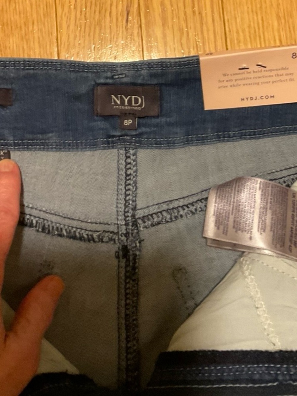 NYDJ Cropped Wide Leg Petite Jeans - 🔥 NWT!!! - Picture 10 of 14
